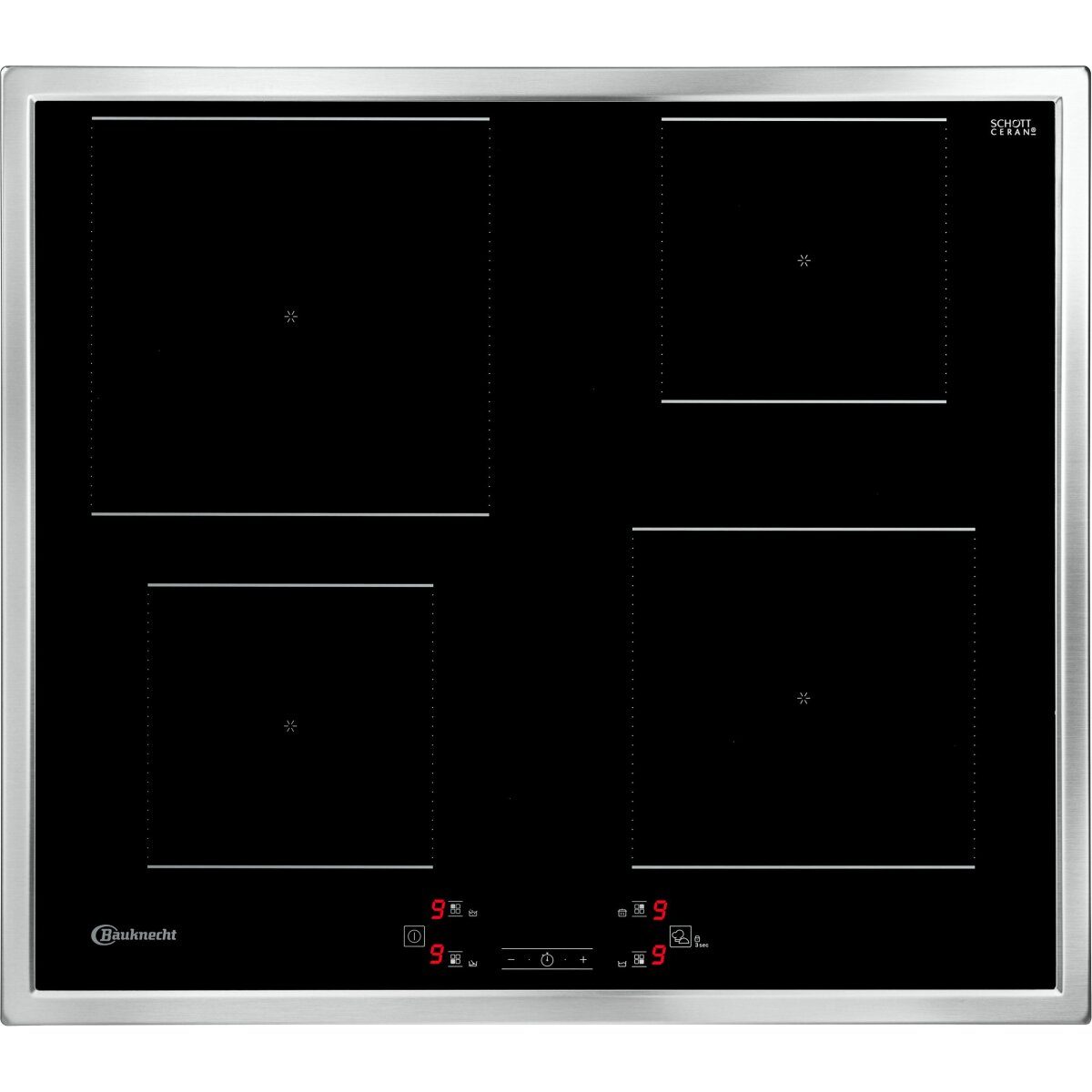 Bauknecht induction hob BQ 2760S FT, SCHOTT CERAN® glass ceramic – Part No. HT-21935