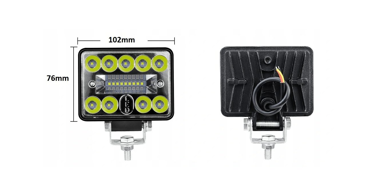 10x Arbeitsscheinwerfer Landmaschine LKW LED Lampe 12-30V stark 120W