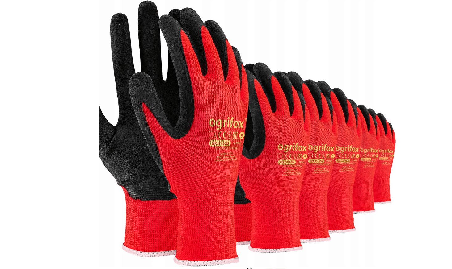 Assembly gloves work gloves 6 pairs