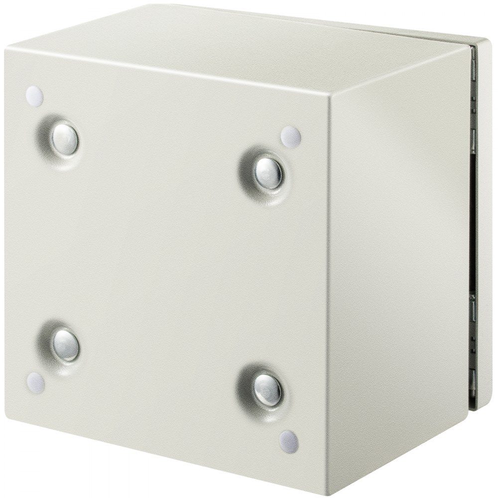 Steel electrical box, electrical enclosure, 20x20x15 cm, carbon steel, IP65