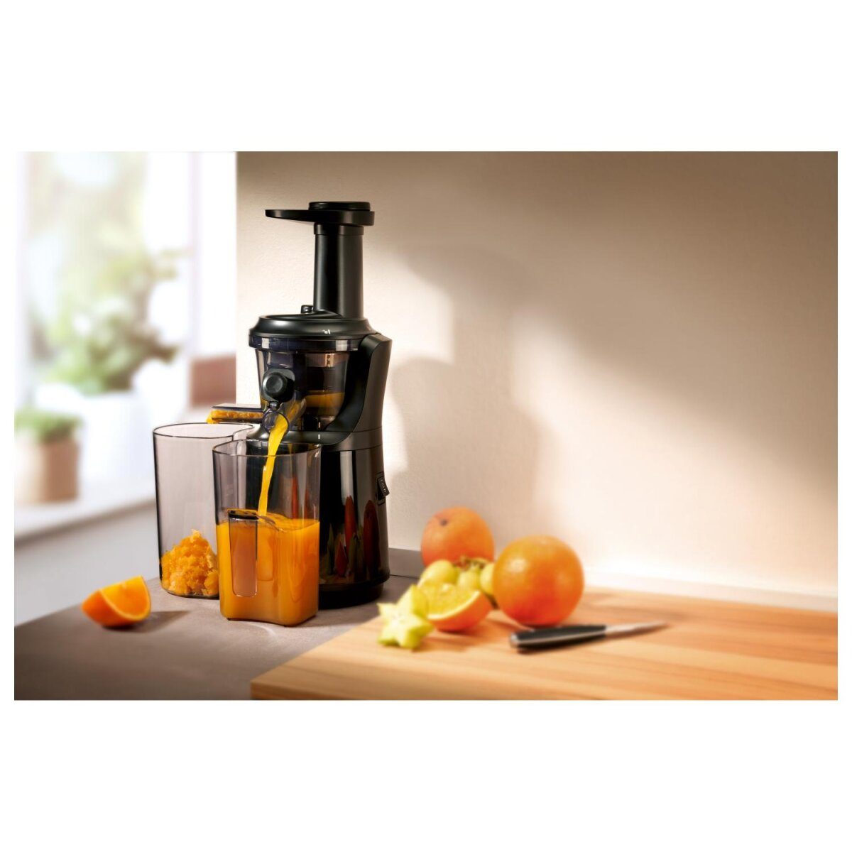 SILVERCREST® Slow Juicer, also suitable for hard vegetables