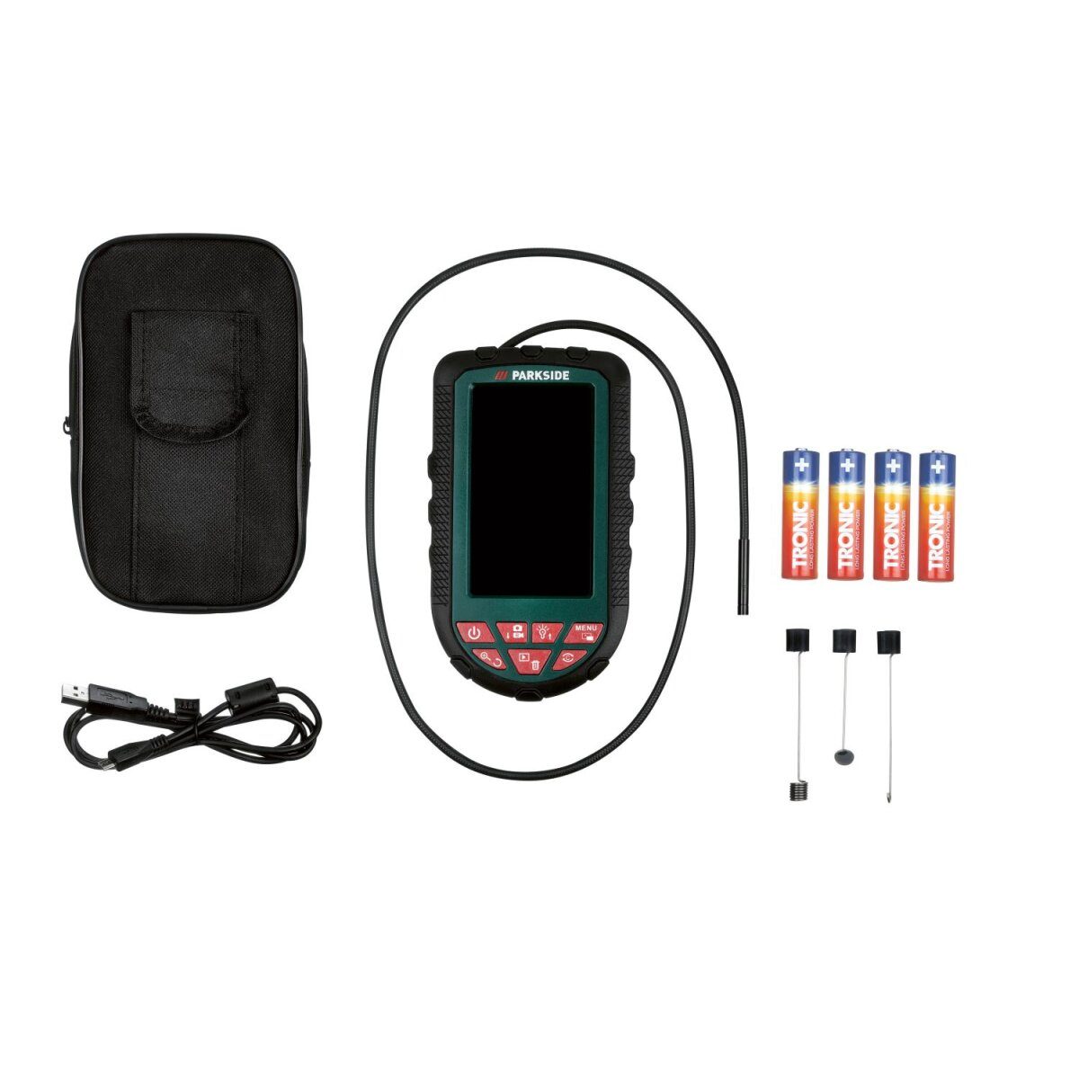 PARKSIDE® Inspektionskamera »PKIK 4.3 A2«, mit 4-stufiger Zoom-Funktion