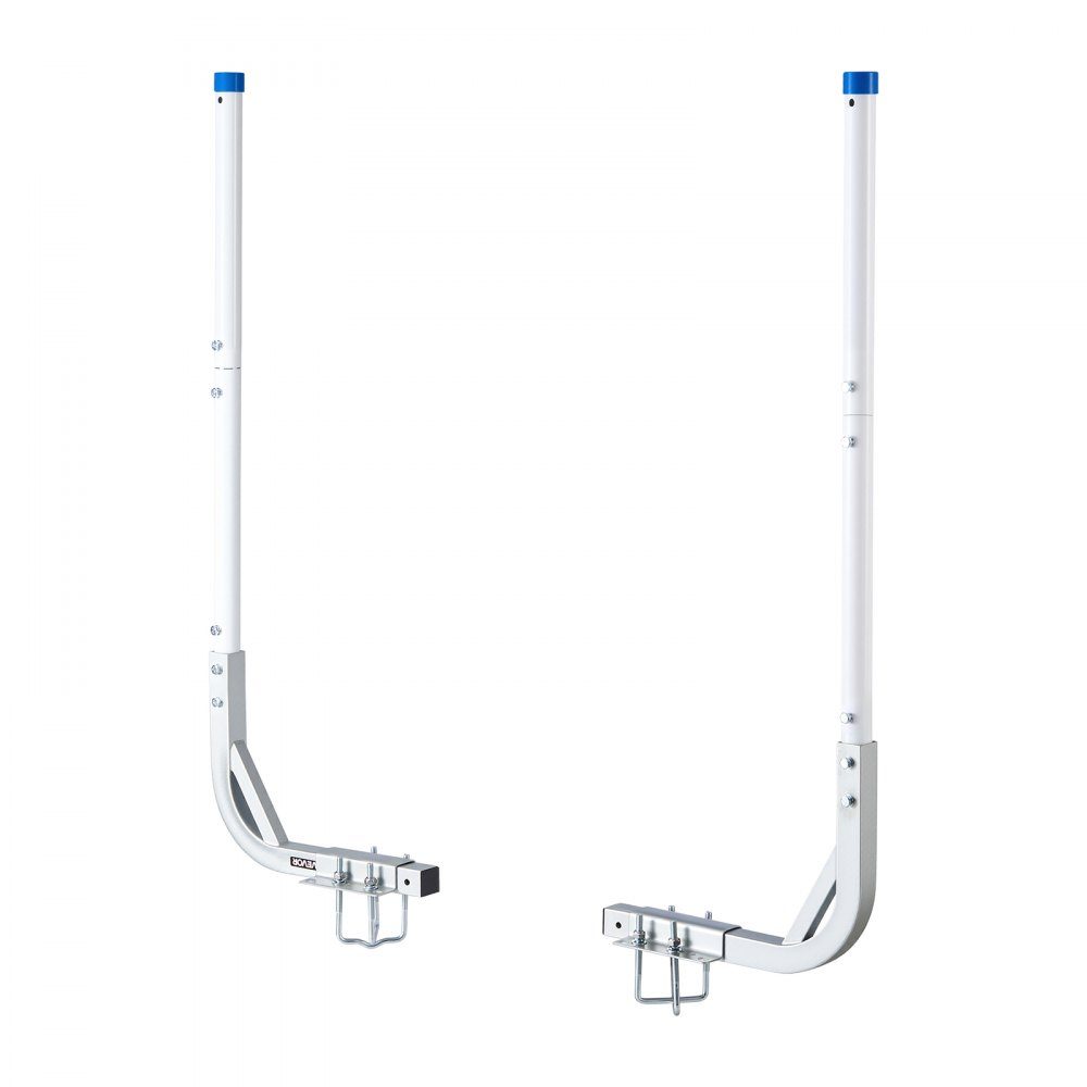 Bootsanhängerführung 775 mm / 1205 mm, 0–10 cm verstellbare Breite, Anhängerführung aus hochfestem Stahl mit PVC-Rohren, geeignet für Skiboote, kompakte Fischerboote, kleine Segelboote