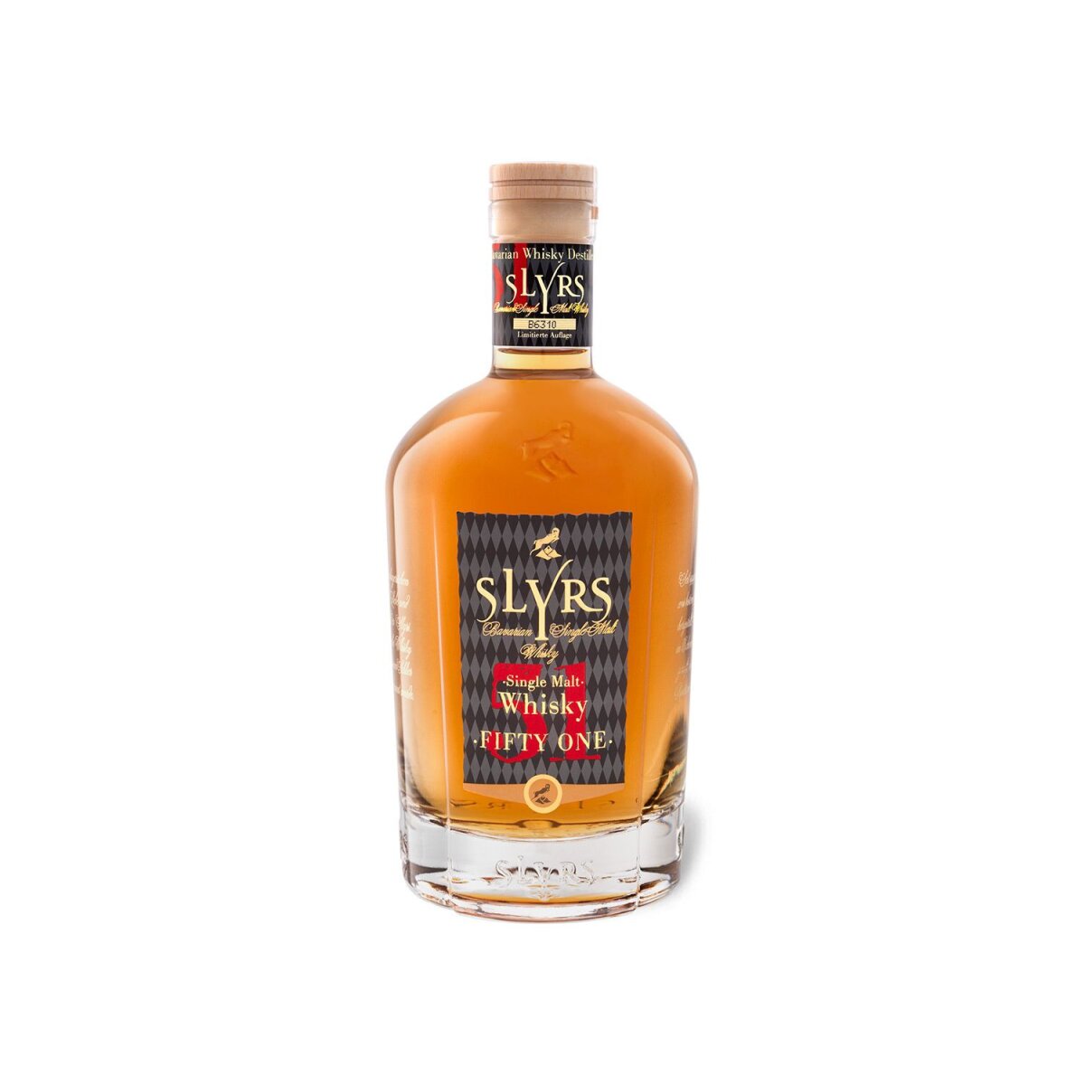 SLYRS 51 Fifty One Bayer Single Malt Whisky 51% obj SLYRS 51 Fifty One Bayer Single Malt Whisky 51% obj