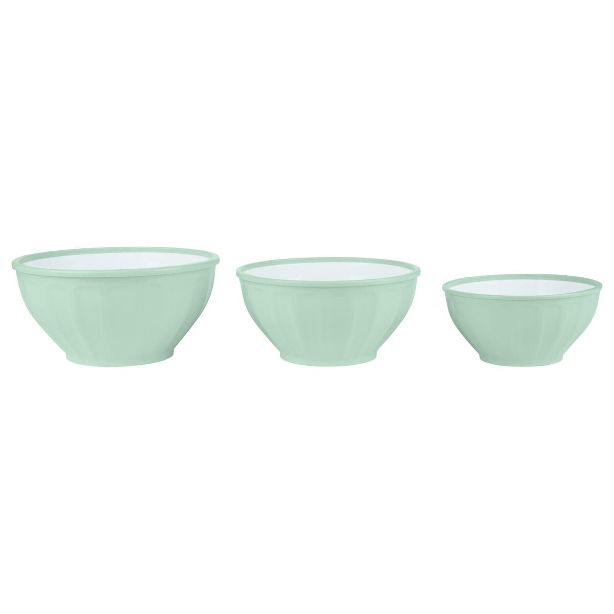 Set de bols SILVERCREST® avec couvercle, 3 pièces (menthe) Autre
