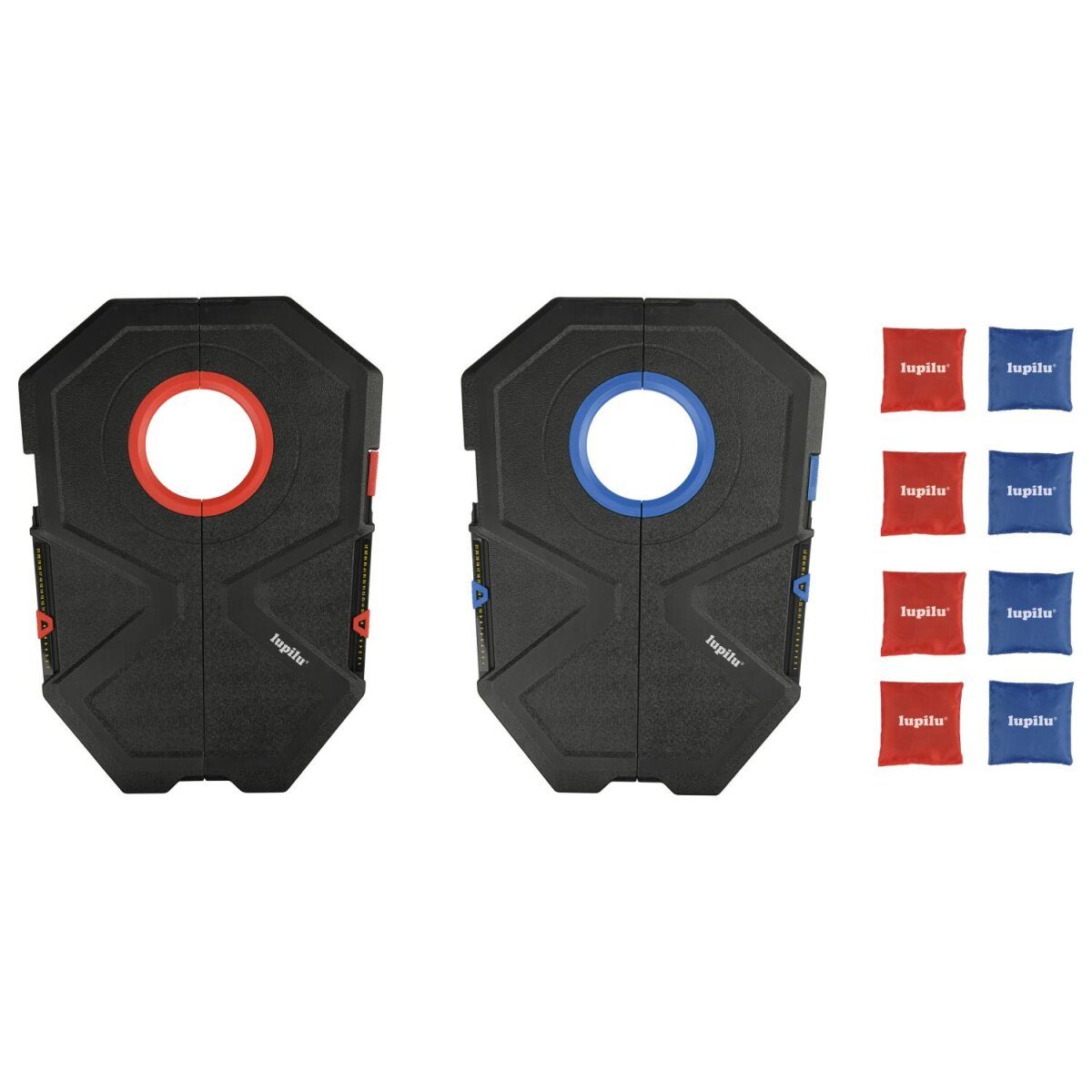 LUPILU® Disc Golf Set / Bean Bag Game Set / Smash Ball Set / Street Hockey Set (Bean Bag Game)
