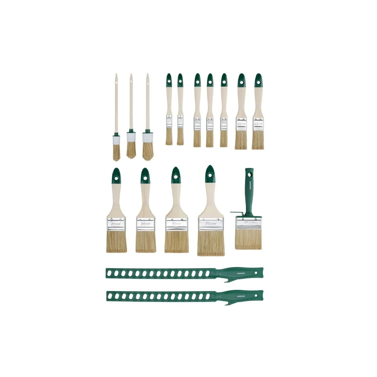 Zestaw pędzli PARKSIDE®, 17 sztuk (17 sztuk - glazura) Zestaw pędzli PARKSIDE®, 17 sztuk (17 sztuk - glazura)