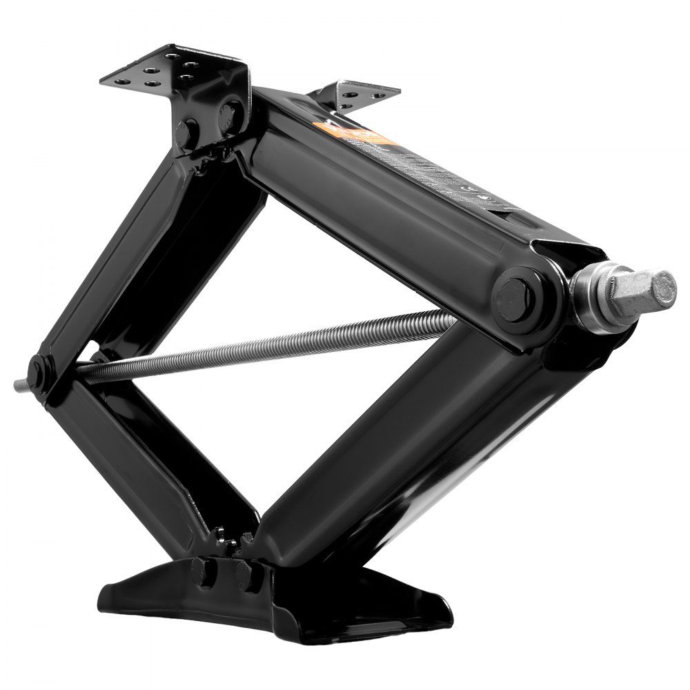 Camperschaarkrik met handslinger, dopsleutel en waterpas (2 stuks). Stabilisator nivellering 103-595 mm hefhoogte stabilisatorkrik 4082 kg draagvermogen