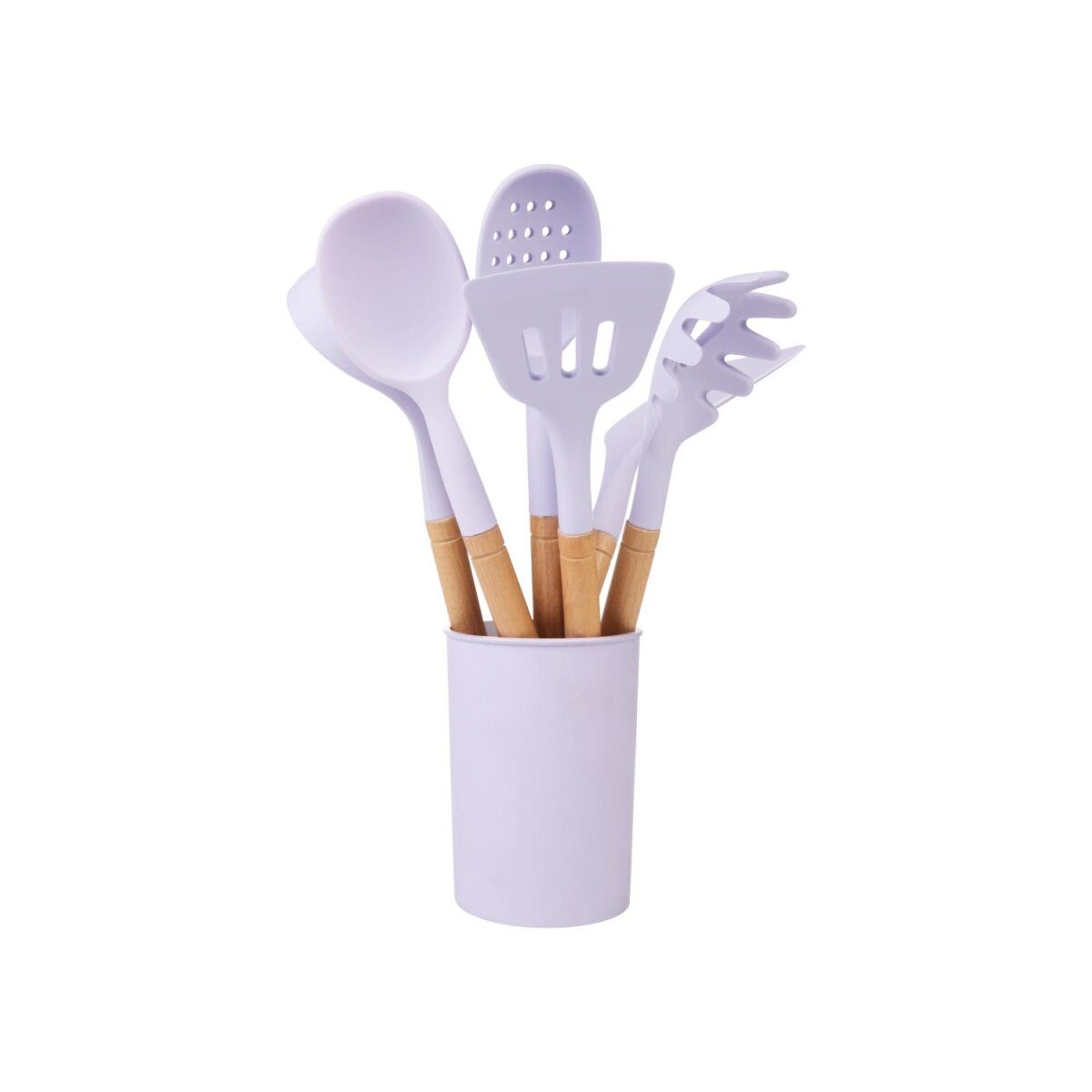 LIVARNO home Küchenhelfer-Set, 7-teilig (Lila)