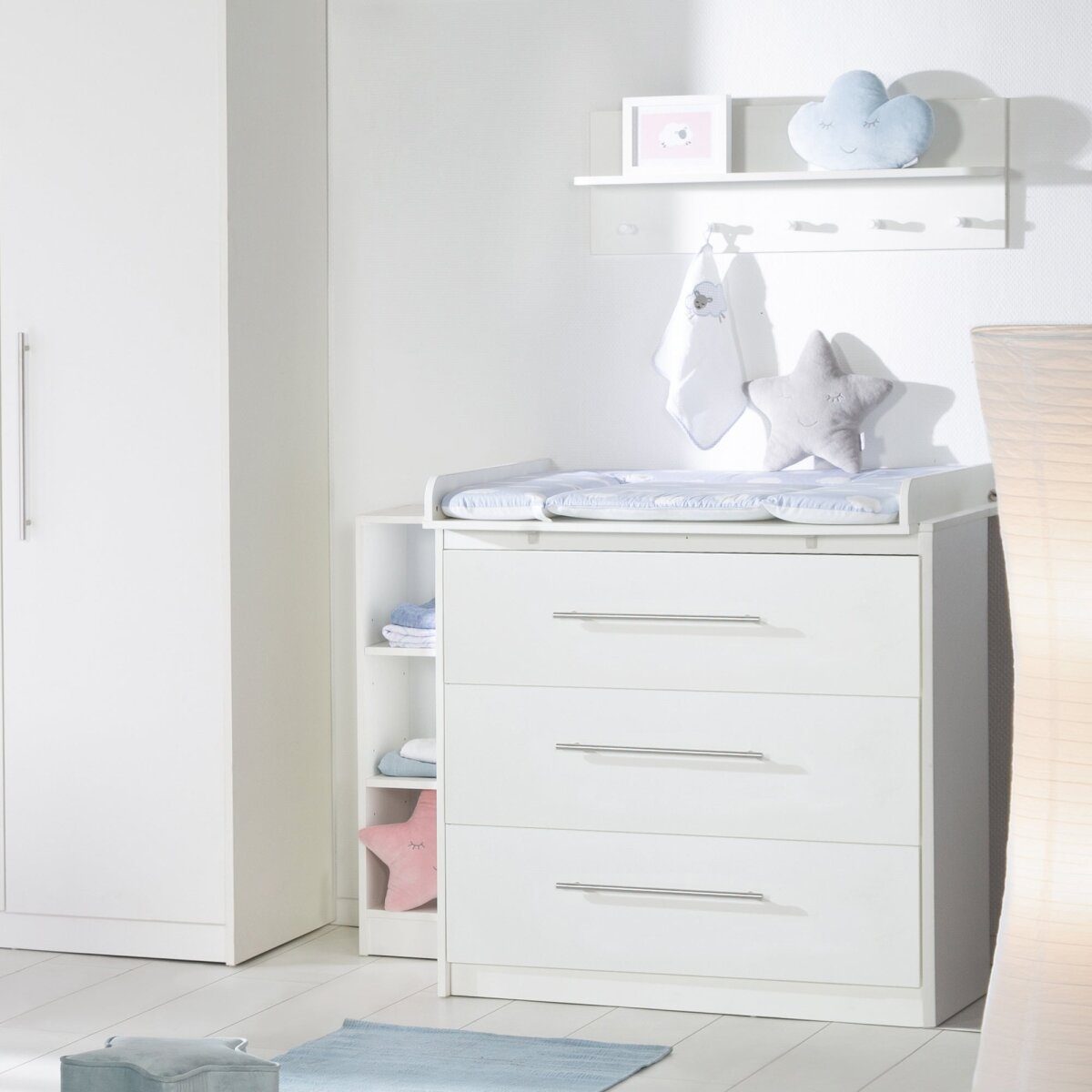roba side shelf 'Maren', white