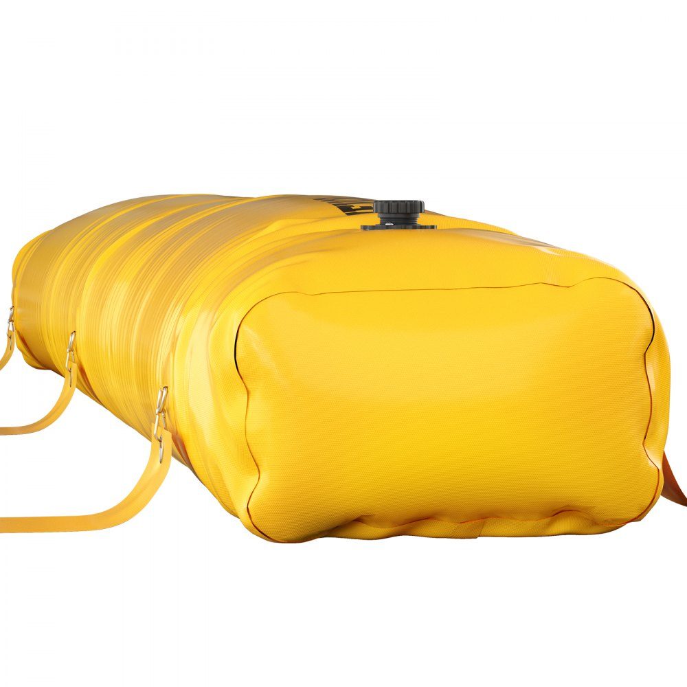 Flood Bags, Reusable PVC Water Drain Pipes, Lightweight, with Excellent Waterproof Effect, Used for Doors, Garages, Yellow