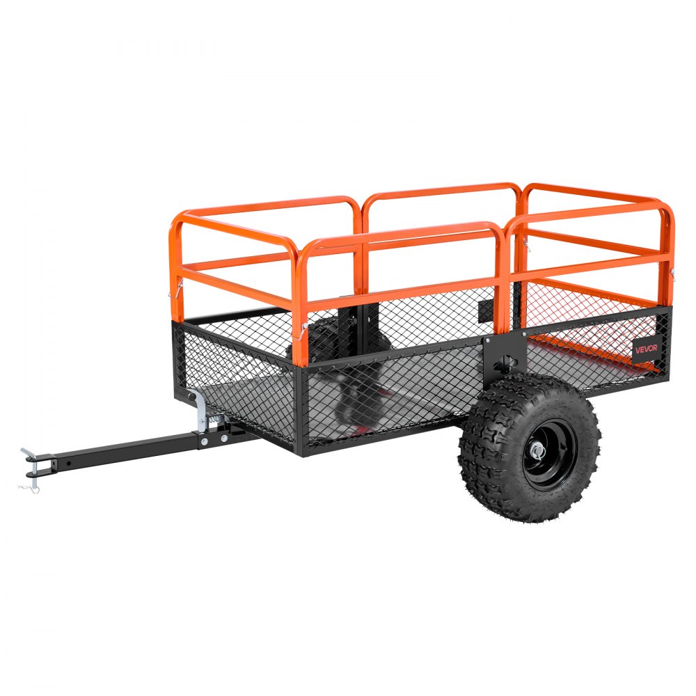 800,59 kg Stalowa wywrotka ATV UTV Trailer Wywrotka typu pull-back ze zdejmowanym tyłem Przyczepa ogrodowa z ciągiem do tyłu do kosiarek, traktorów i odpadów ogrodowych 800,59 kg Stalowa wywrotka ATV UTV Trailer Wywrotka typu pull-back ze zdejmowanym tyłem Przyczepa ogrodowa z ciągiem do tyłu do kosiarek, traktorów i odpadów ogrodowych