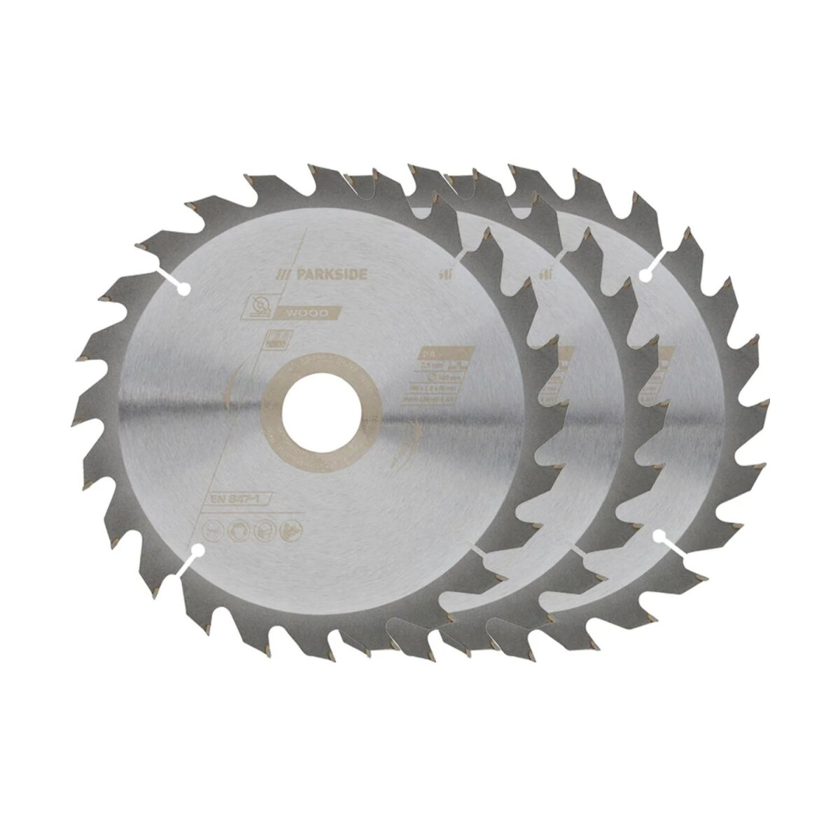 PARKSIDE® Kreissägeblatt-Set, 190 mm, 3-teilig. PARKSIDE® Kreissägeblatt-Set, 190 mm, 3-teilig.