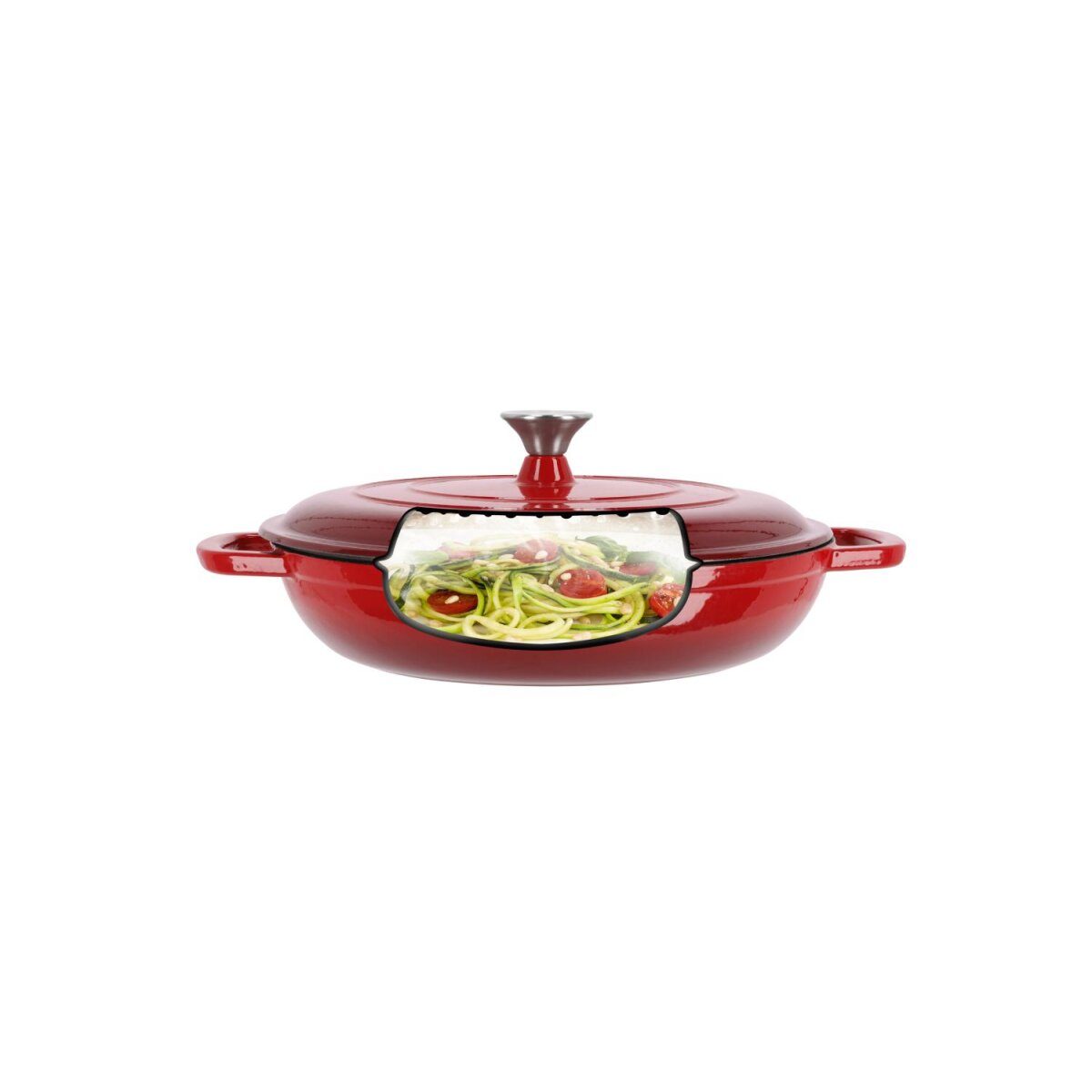 SILVERCREST® gietijzeren serveerpan 30 cm / 3,7 liter