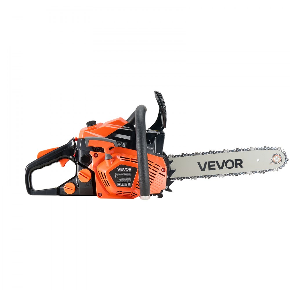 40-cc-Benzin-Kettensäge, 355-mm-Benzin-Kettensäge, 1,8-PS-Säge mit rutschfestem Griff, zwei Kraftstofftanks, Not-Aus-Funktion, max. 12.000 U/min, zum Fällen, Baumschneiden und Roden 40-cc-Benzin-Kettensäge, 355-mm-Benzin-Kettensäge, 1,8-PS-Säge mit rutschfestem Griff, zwei Kraftstofftanks, Not-Aus-Funktion, max. 12.000 U/min, zum Fällen, Baumschneiden und Roden