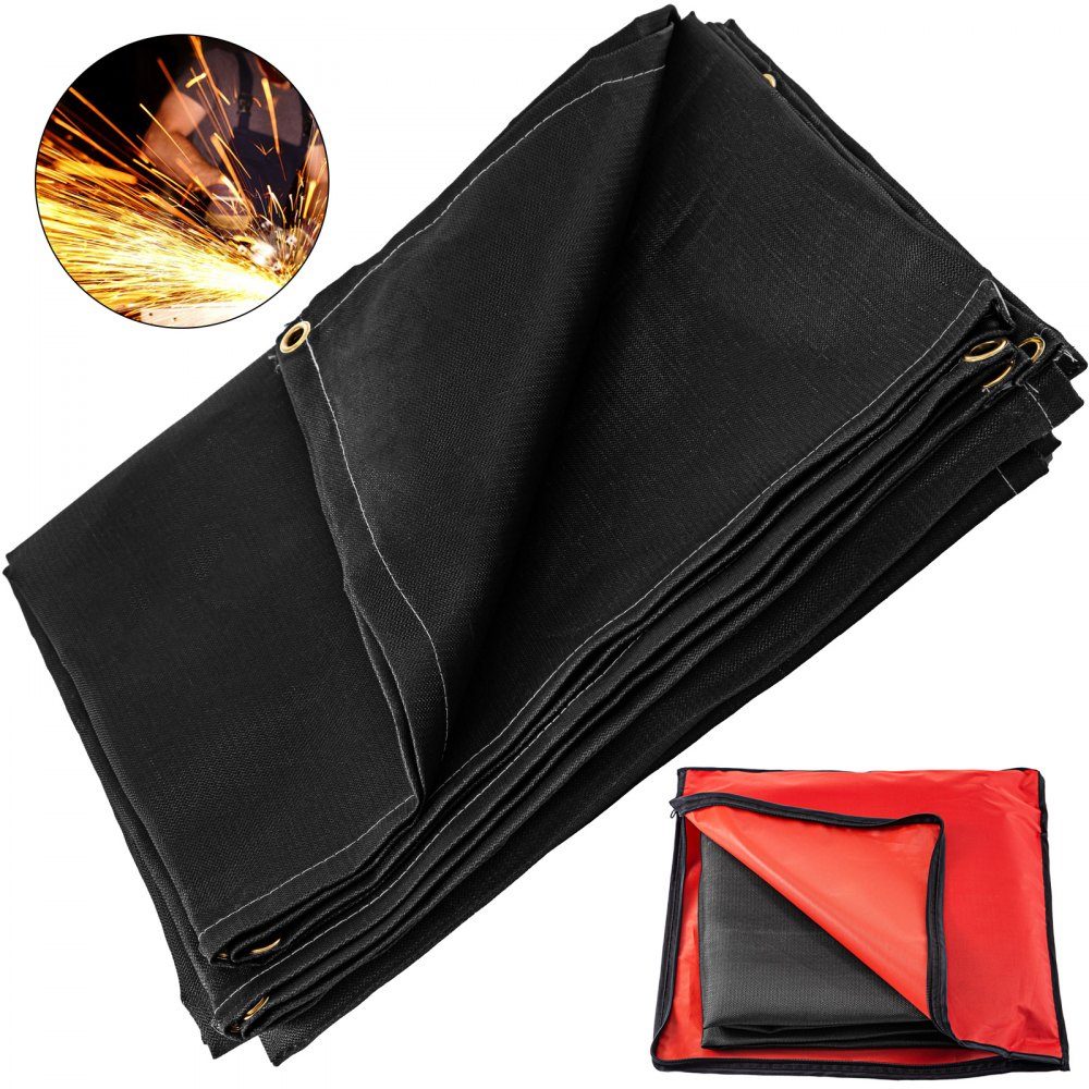 Welding deck welding protection blanket 10 x 10 Weldinger welding accessories heat protection fabric white