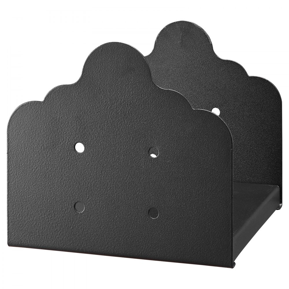 Support de poteau, 2 pièces, dimensions intérieures 200x190 mm pour poteaux 203,2x190/190x190 mm, manchon à visser en acier au carbone, idéal pour support de garde-corps de terrasse de tonnelle, plaque de base de pont, noir Support de poteau, 2 pièces, dimensions intérieures 200x190 mm pour poteaux 203,2x190/190x190 mm, manchon à visser en acier au carbone, idéal pour support de garde-corps de terrasse de tonnelle, plaque de base de pont, noir