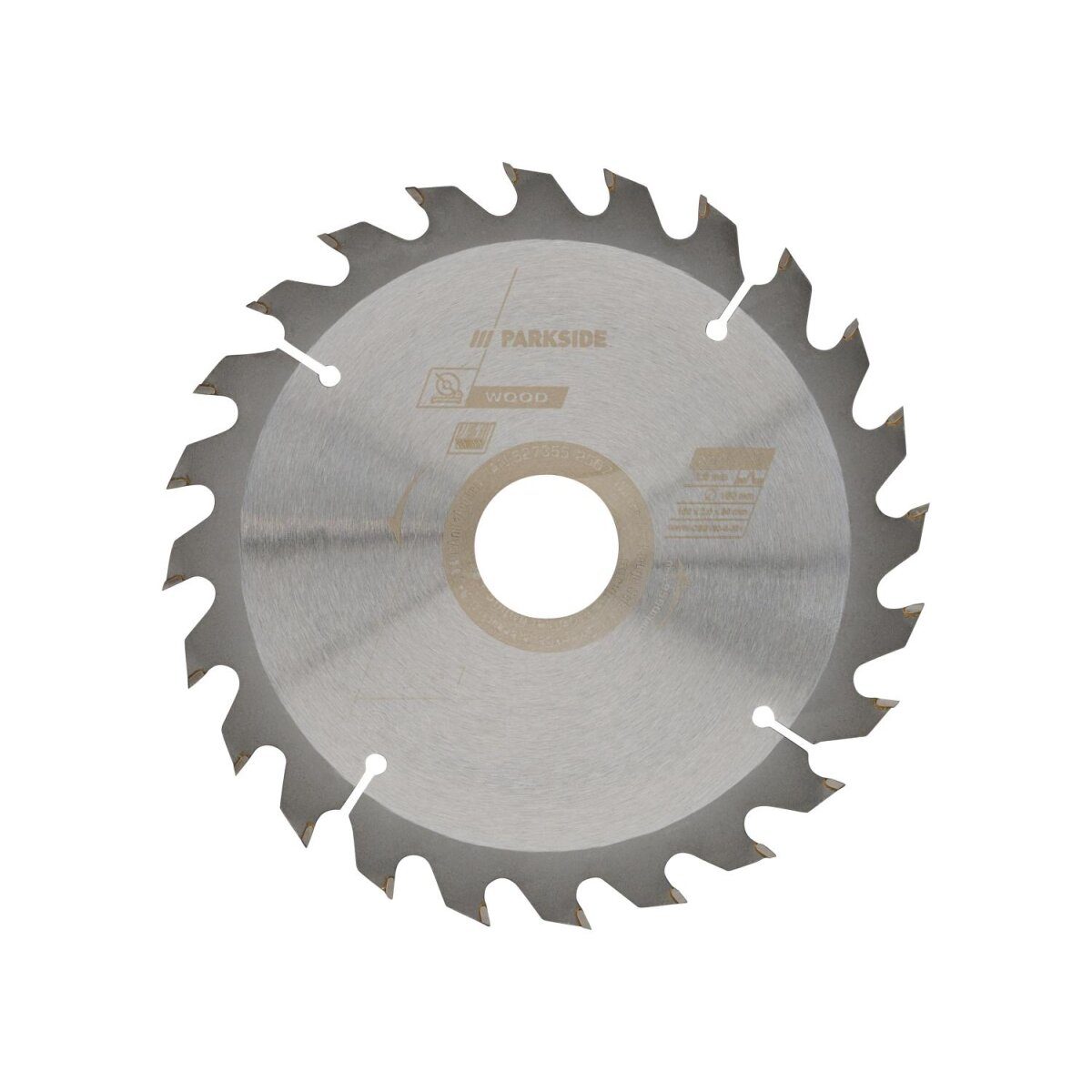 PARKSIDE® cirkelzaagbladenset, 160 mm, 3-delig.