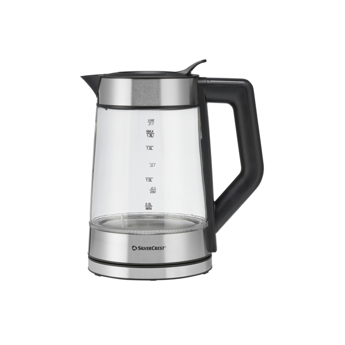 Czajnik SILVERCREST® SWGD 3000 B3, wykonany z dobrego szkła Czajnik SILVERCREST® SWGD 3000 B3, wykonany z dobrego szkła