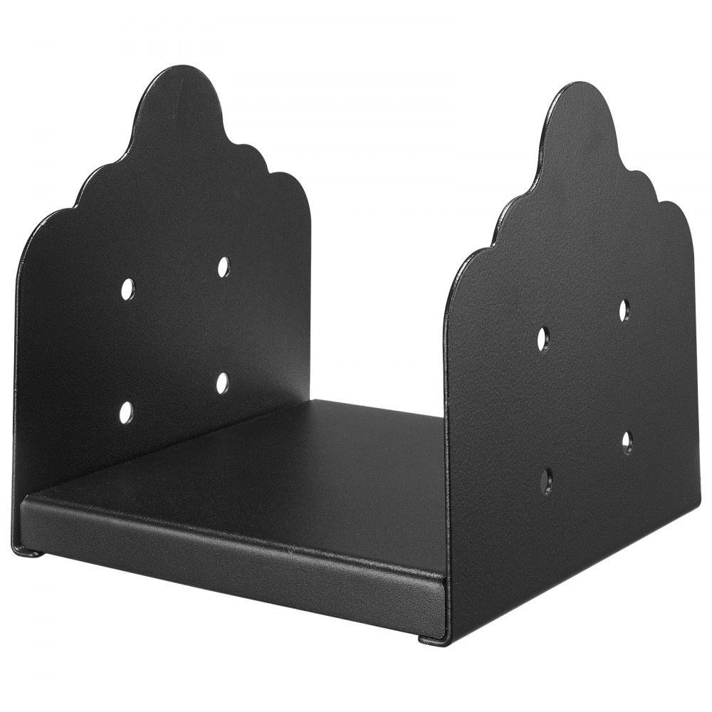 Support de poteau, 2 pièces, dimensions intérieures 200x190 mm pour poteaux 203,2x190/190x190 mm, manchon à visser en acier au carbone, idéal pour support de garde-corps de terrasse de tonnelle, plaque de base de pont, noir Support de poteau, 2 pièces, dimensions intérieures 200x190 mm pour poteaux 203,2x190/190x190 mm, manchon à visser en acier au carbone, idéal pour support de garde-corps de terrasse de tonnelle, plaque de base de pont, noir