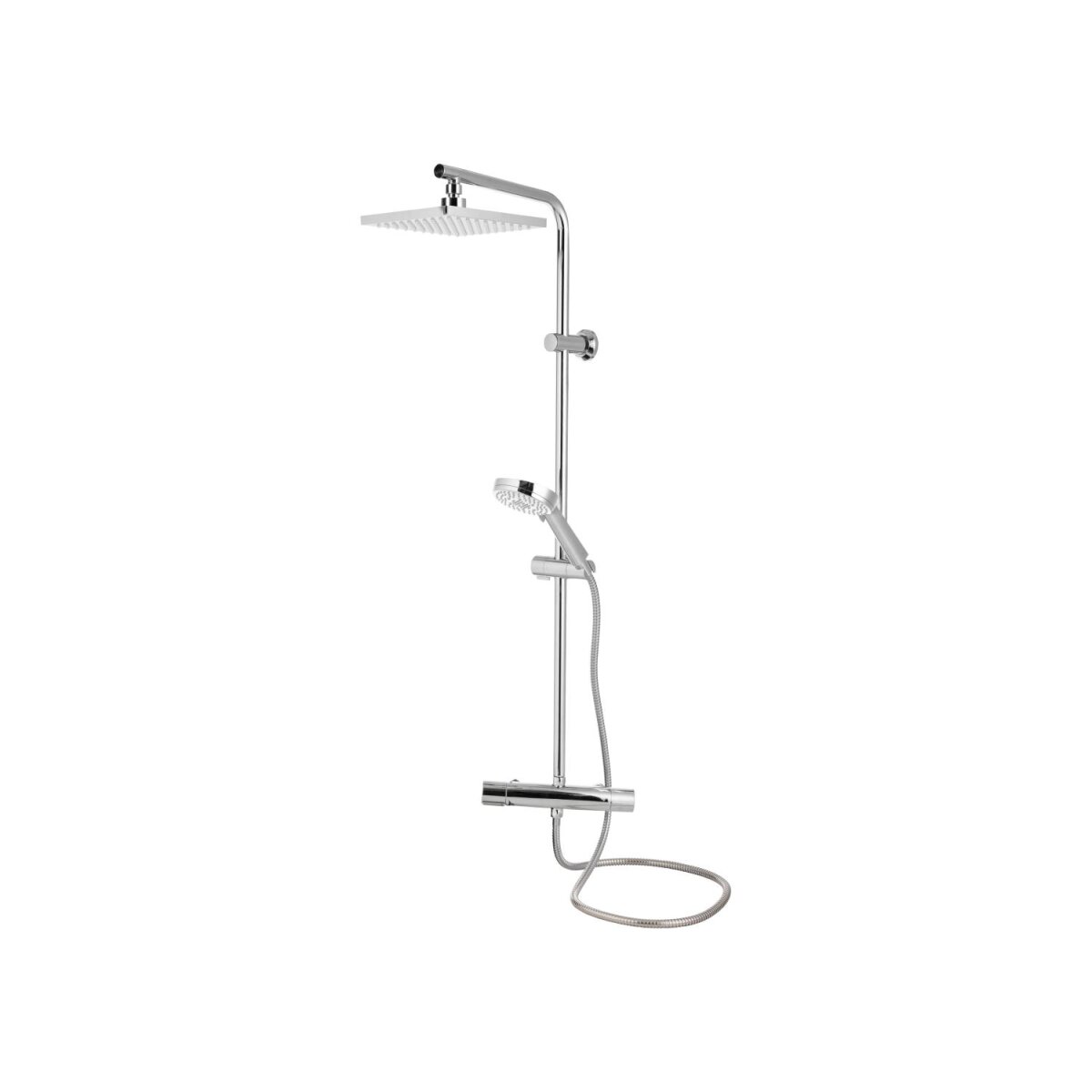 LIVARNO® overhead shower set, with thermostat and rain shower head LIVARNO® overhead shower set, with thermostat and rain shower head