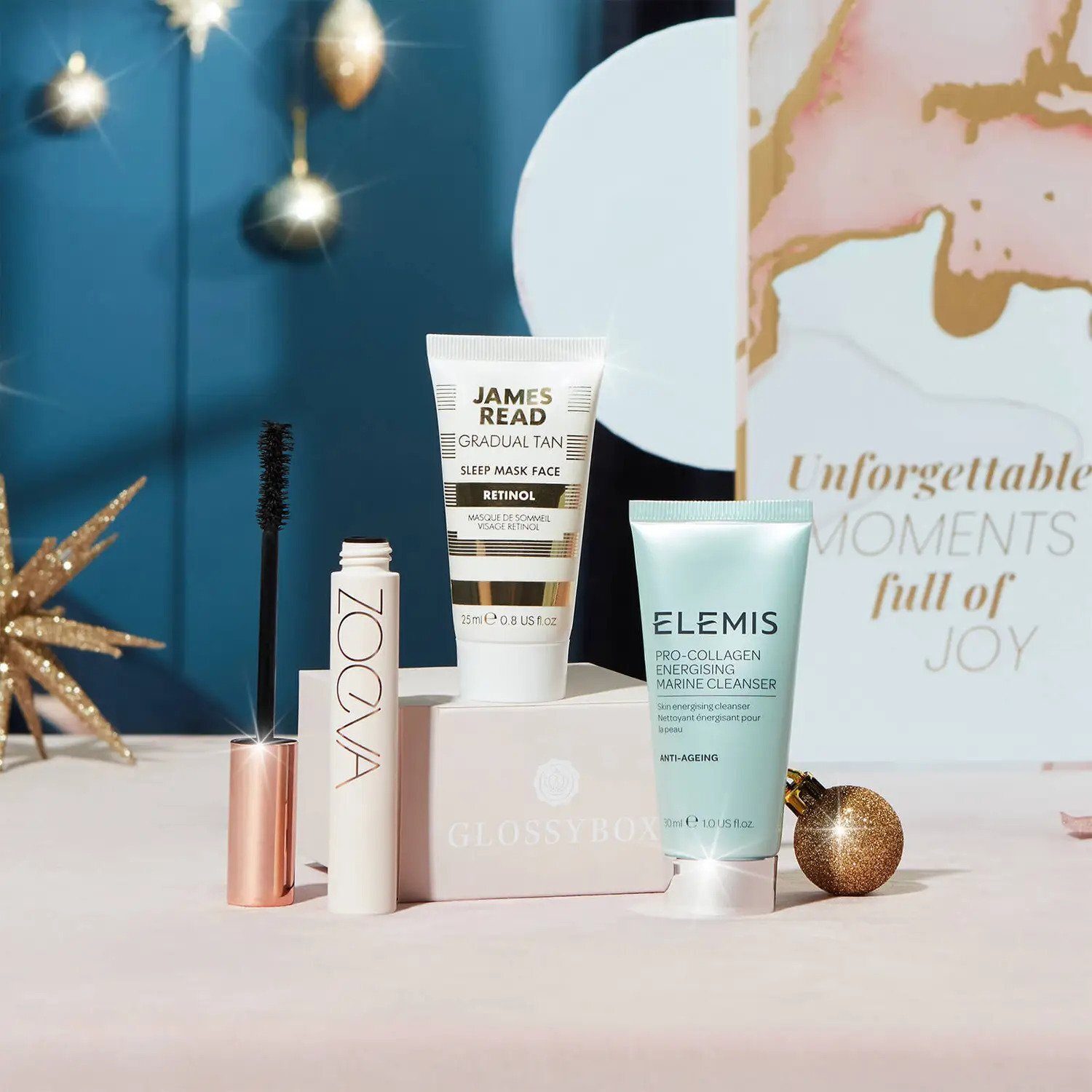 Glossybox 2021 Beauty, Damenkosmetikkalender 24 Geschenke im Wert von 550 €