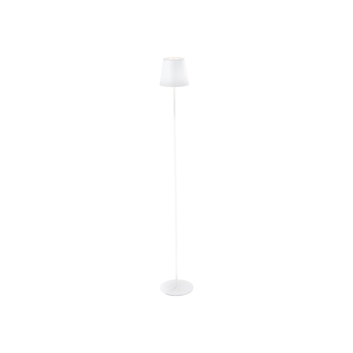 LIVARNO home batteriebetriebene LED-Stehleuchte, mit USB und Touchdimmer, weiß
