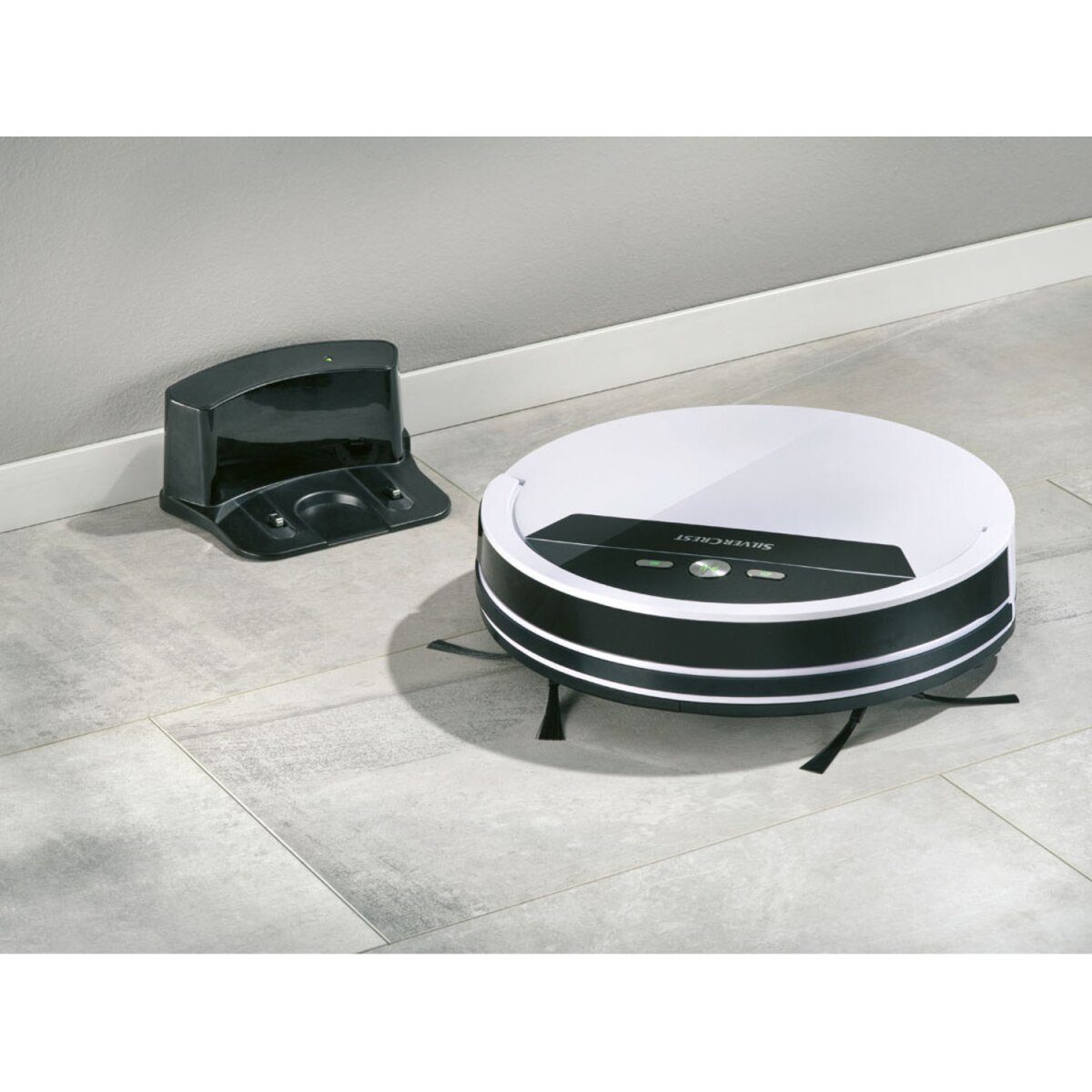 SILVERCREST® vacuümrobot met veegfunctie “SSWR A1”, 2-in-1 goed