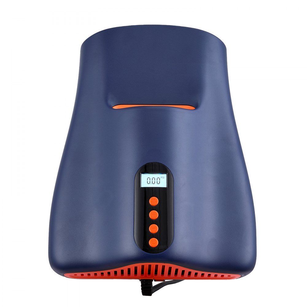Paddleboard-Pumpe (22 PSI), zweistufige elektrische SUP-Luftpumpe mit automatischer Abschaltung und 12-V-Gleichstromanschluss, Aufblasen und Luftablassen, ideal für aufblasbare Paddleboards, Zelte, Matratzen
