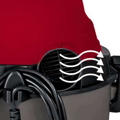 Einhell Nass- und Trockensauger TC-VC 1815 (1.250 W, 15 L, Blasanschluss, Zubehörhalter, inkl. Kombidüse für Teppiche/Glattböden, Fugendüse, Kunststoffschlauch 1,5 m, 3-teiliges Kunststoffrohr, Schaumstofffilter)