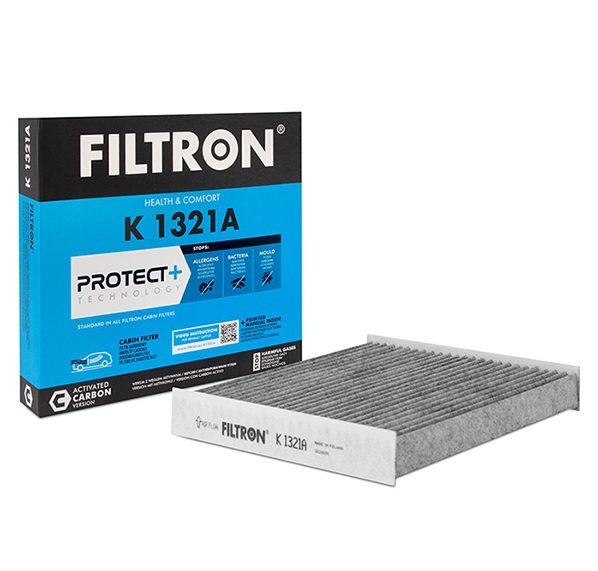 Filtre d'habitacle FILTRON K 1321A AVEC CARBONE – Dacia · Renault – Réf. HT-48152