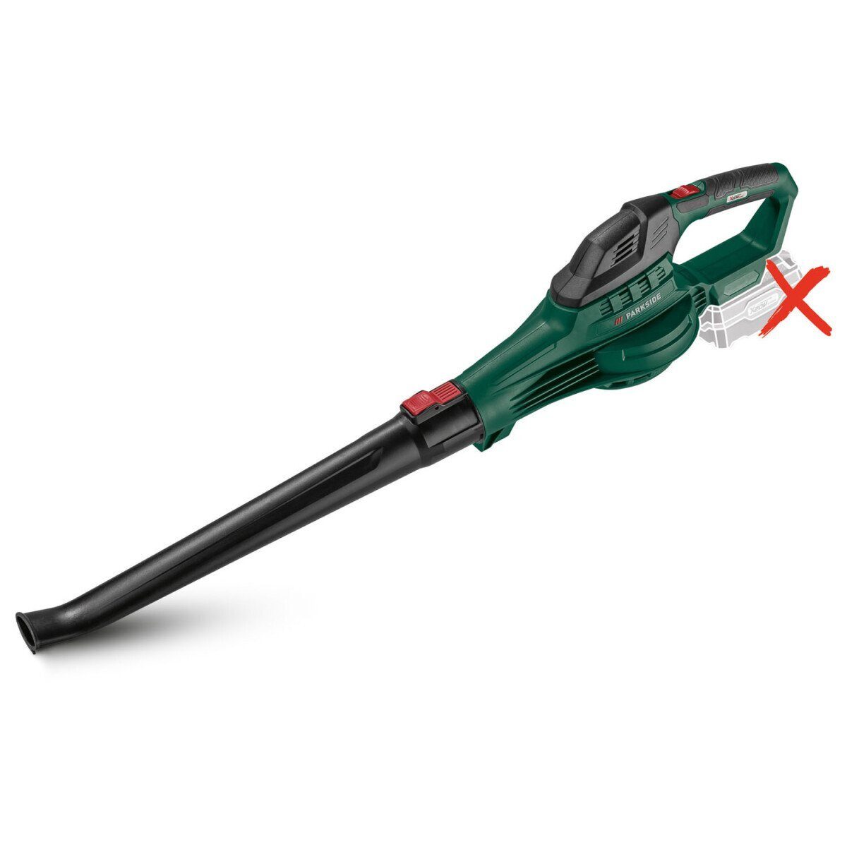 PARKSIDE 20V cordless leaf blower “PLBA 20-Li B2”, without battery and charger