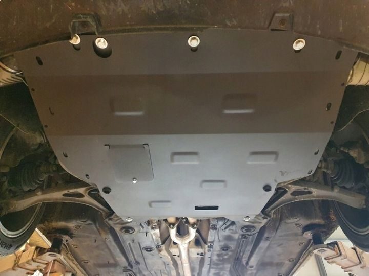 Steel engine cover underrun protection Audi TT 8N 1998-2006 conversion with add-on material set