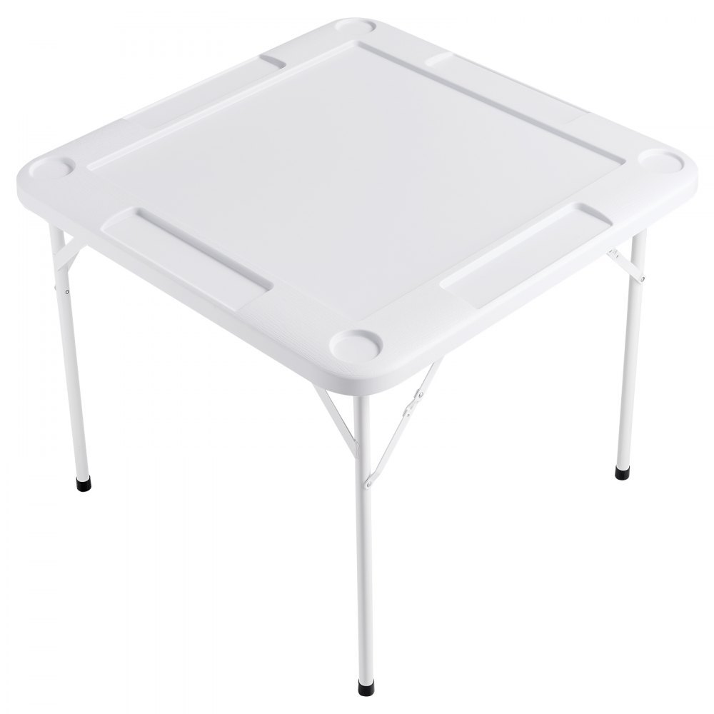 Mahjongtafel, dominotafel, opvouwbare kaarttafel voor 4 spelers met 4 bekerhouders en 4 chipcompartimenten, draagbare dominospeltafel met 1 set dominostenen voor Mahjong pokerpuzzels Mahjongtafel, dominotafel, opvouwbare kaarttafel voor 4 spelers met 4 bekerhouders en 4 chipcompartimenten, draagbare dominospeltafel met 1 set dominostenen voor Mahjong pokerpuzzels