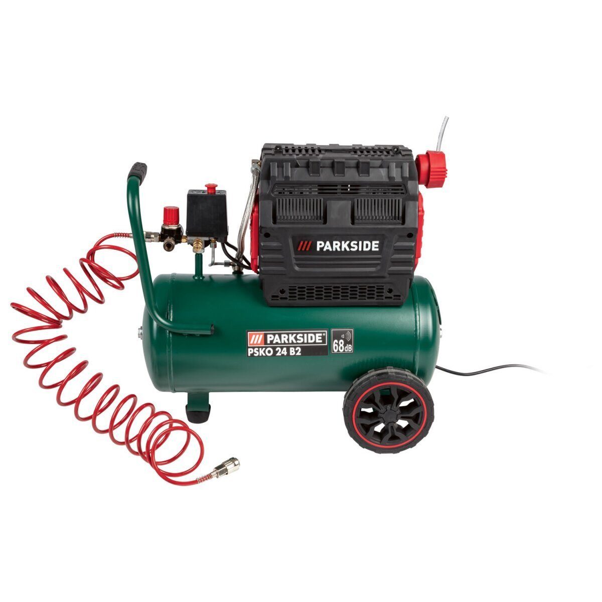 PARKSIDE® silent compressor »PSKO 24 B2«, 257 l/min, up to 8 bar