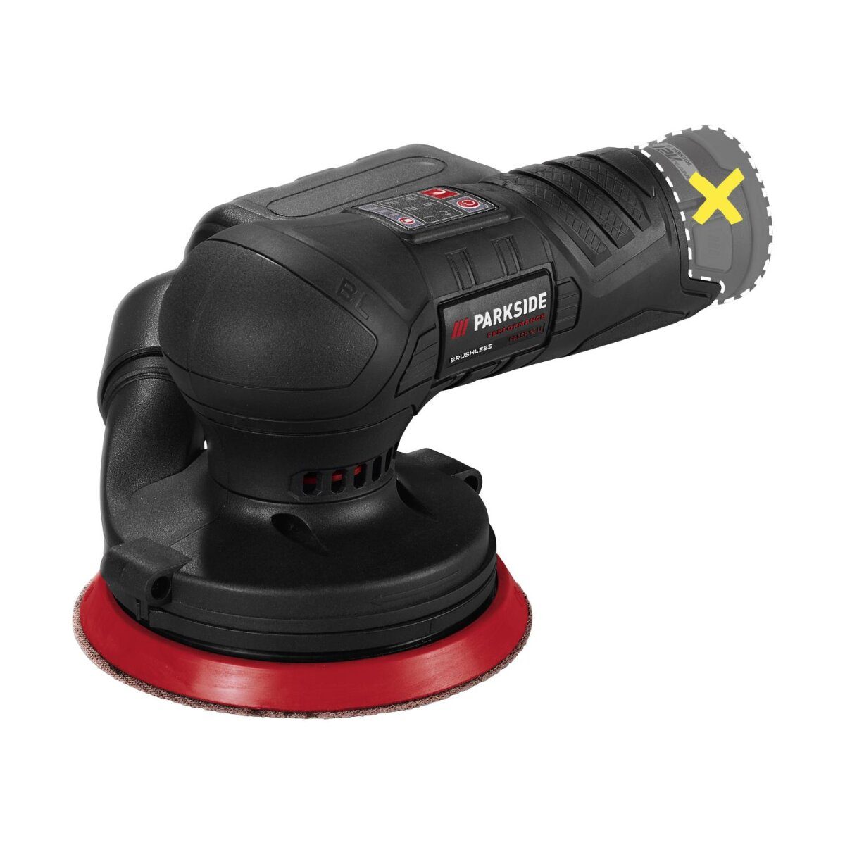 PARKSIDE PERFORMANCE® accuslijpmachines, zonder accu en oplader