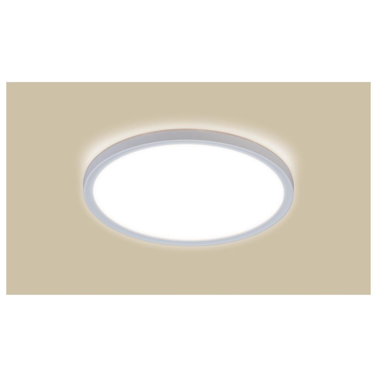 LIVARNO® LED-Deckenleuchte (Rund, Weiß)