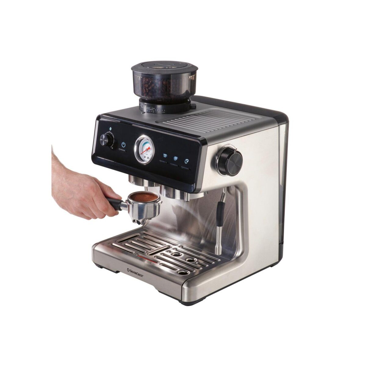 SILVERCREST® Premium-Espressomaschine »SEMST 1500 A1«