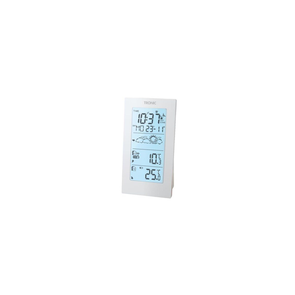 Station météo radio / station météo TRONIC® (blanc)