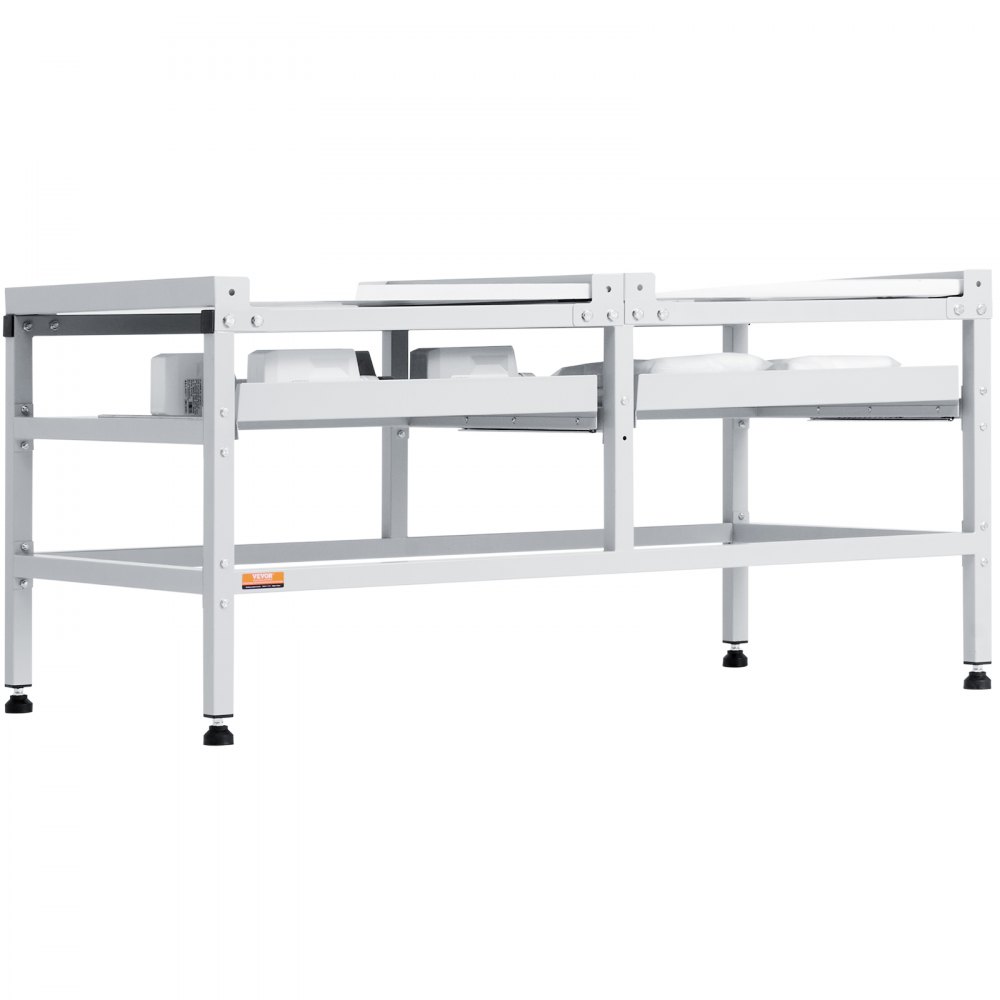 Waschmaschinen-Untergestell, 1230 x 635 x 625 mm Plattform für Waschmaschine, 267 kg Tragkraft, Waschmaschinen- und Trockner-Untergestell mit Doppelböden, 4 verstellbare Füße zum Anheben von Waschmaschinen Waschmaschinen-Untergestell, 1230 x 635 x 625 mm Plattform für Waschmaschine, 267 kg Tragkraft, Waschmaschinen- und Trockner-Untergestell mit Doppelböden, 4 verstellbare Füße zum Anheben von Waschmaschinen
