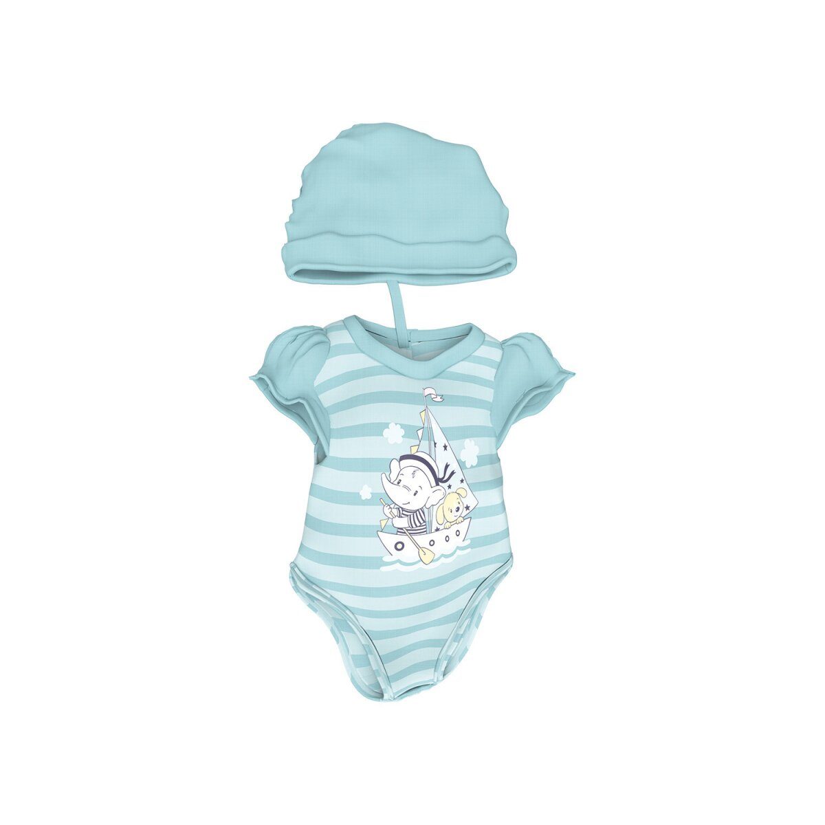 Verspielte Babypuppe „Toni“, mit Trink- und Benetzungsfunktion