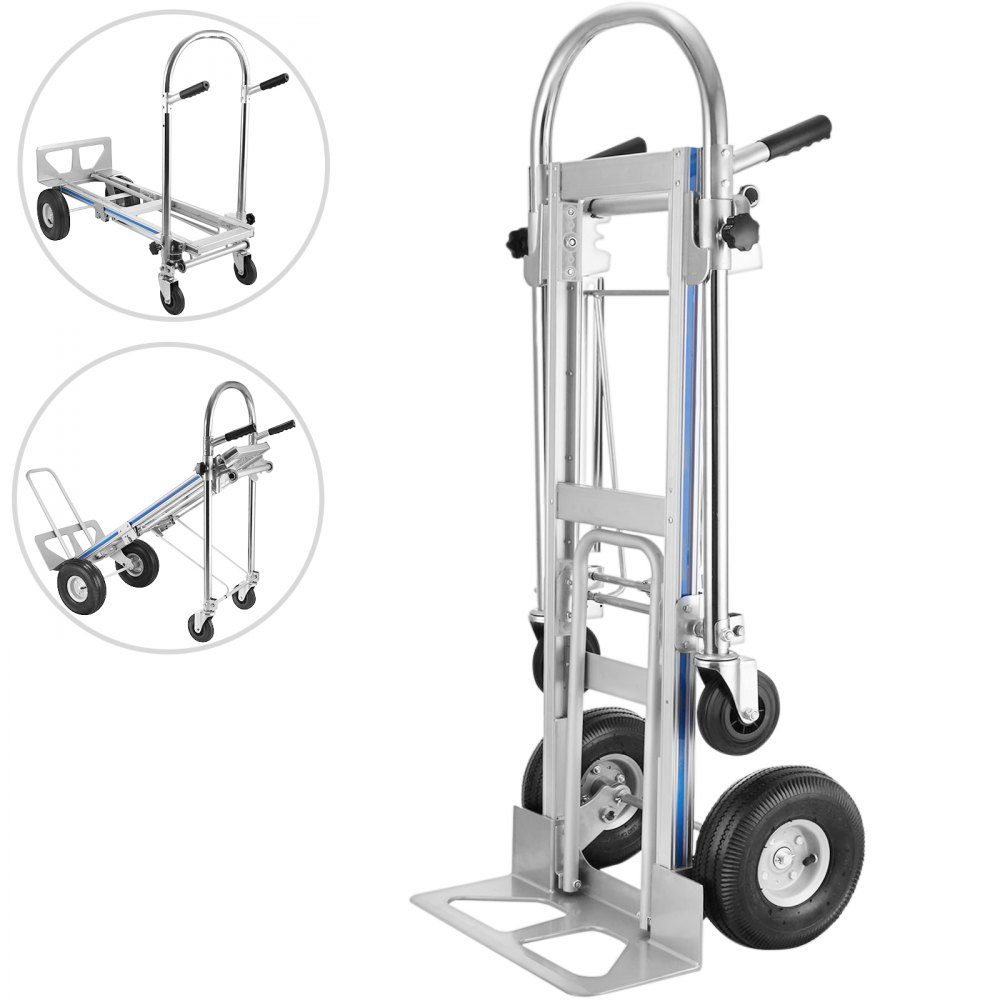 Sackkarre 3 in 1 Aluminium Faltsackkarre Sackkarre Auto Schwerlast faltbar