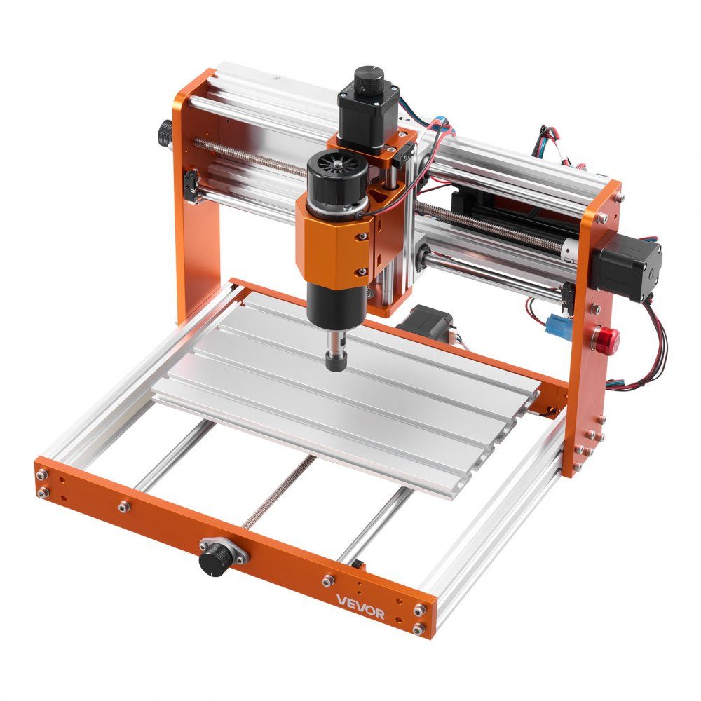 Fraiseuse CNC, broche 500W, machine de gravure 3 axes, zone de travail 300x180x80mm, contrôle hors ligne, fin de course, arrêt d'urgence, pour sculpter et couper du bois, de l'acrylique et du plastique