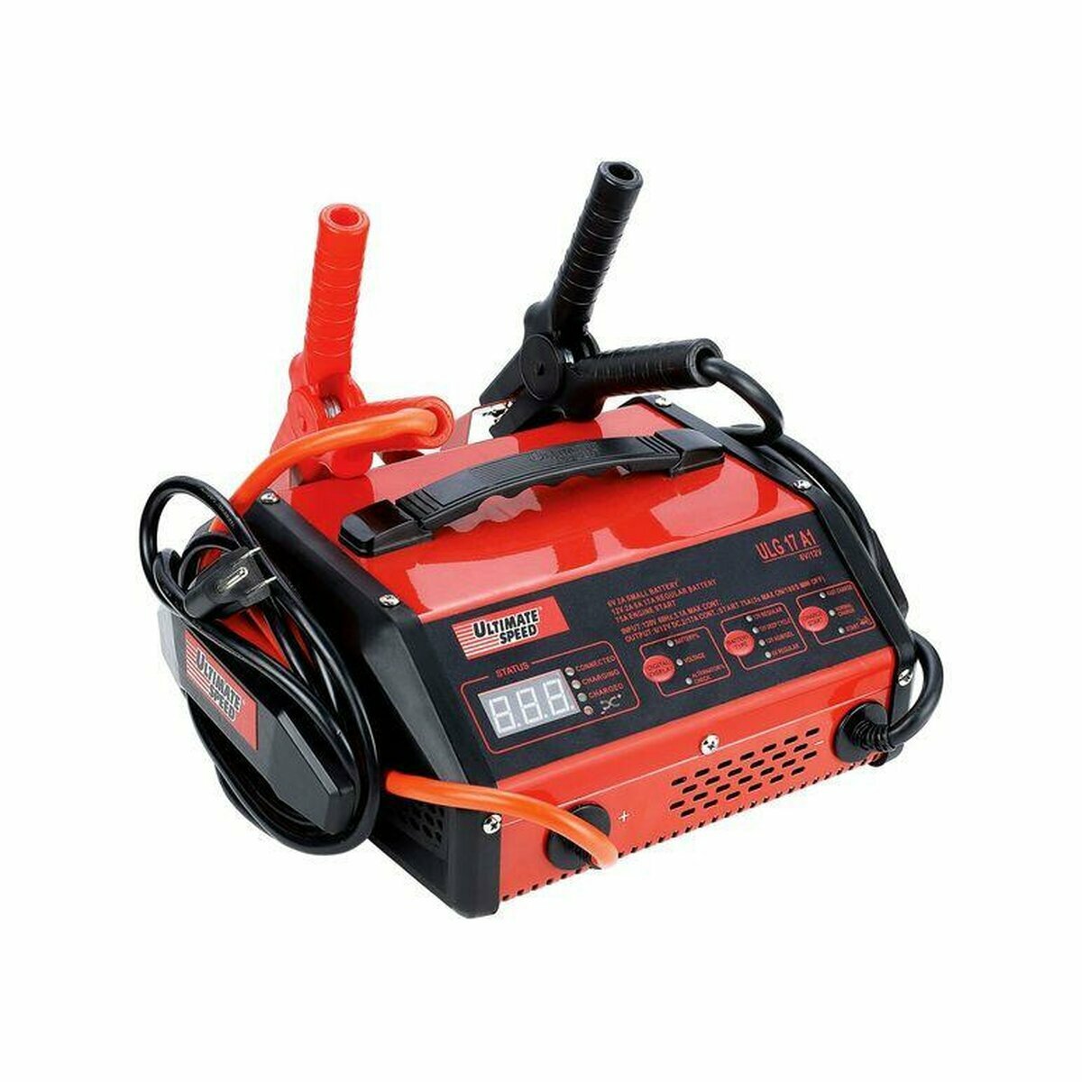 Chargeur de batterie de voiture de moto avec fonction de démarrage 12V 6V / 8-210 Ah ULG 17 A1 Chargeur de batterie de voiture de moto avec fonction de démarrage 12V 6V / 8-210 Ah ULG 17 A1