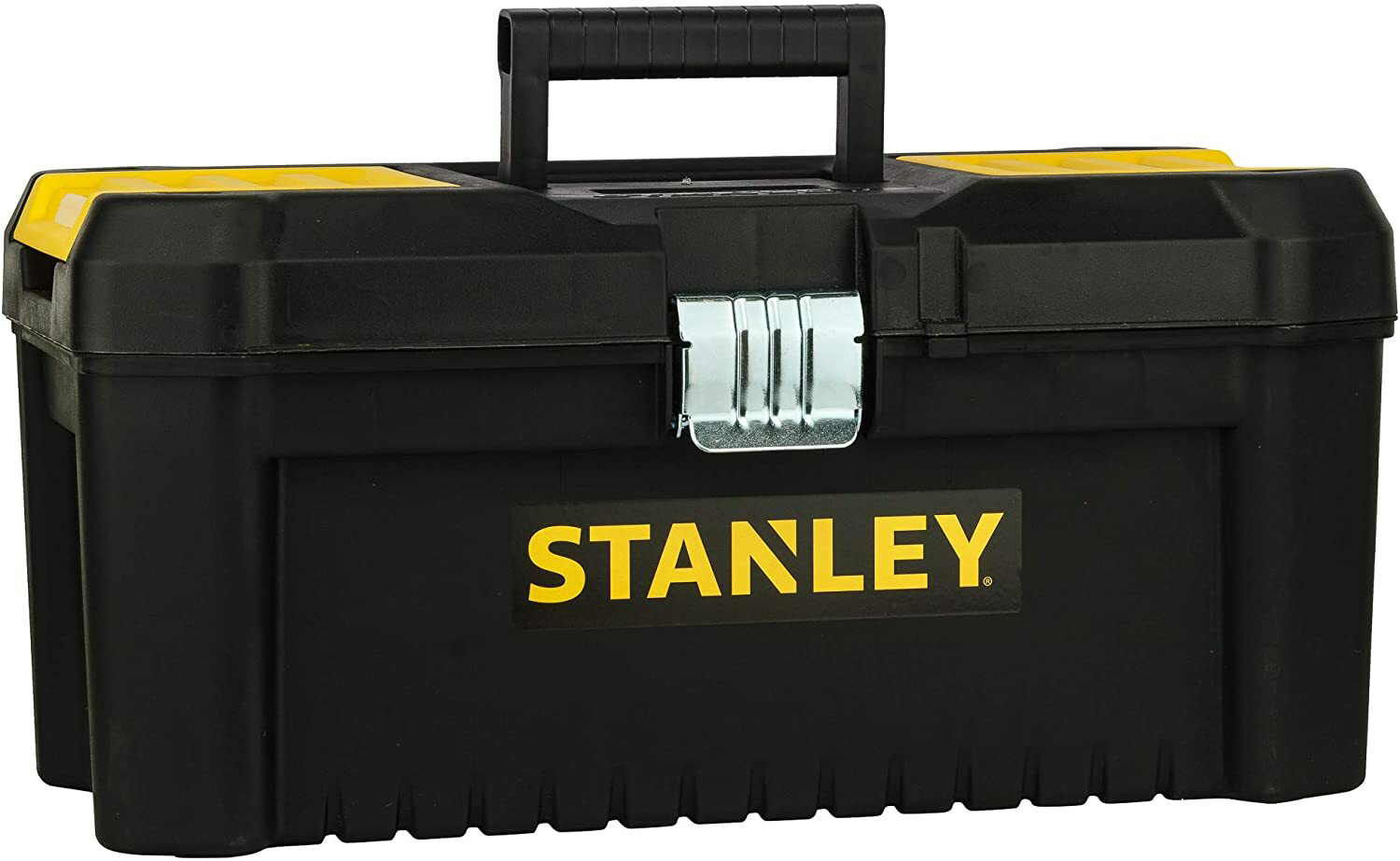 Walizka narzędziowa / walizka narzędziowa Stanley (walizka narzędziowa z metalowymi zapięciami, solidny plastikowy organizer na różne narzędzia, walizka ze zdejmowanym uchwytem) Walizka narzędziowa / walizka narzędziowa Stanley (walizka narzędziowa z metalowymi zapięciami, solidny plastikowy organizer na różne narzędzia, walizka ze zdejmowanym uchwytem)