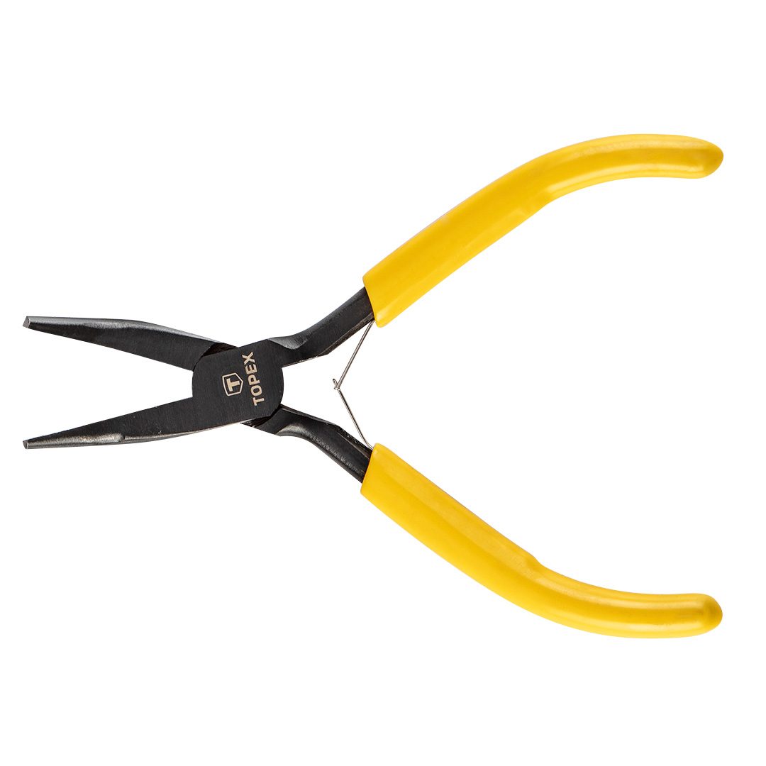 Pince de précision, allongée, courbée