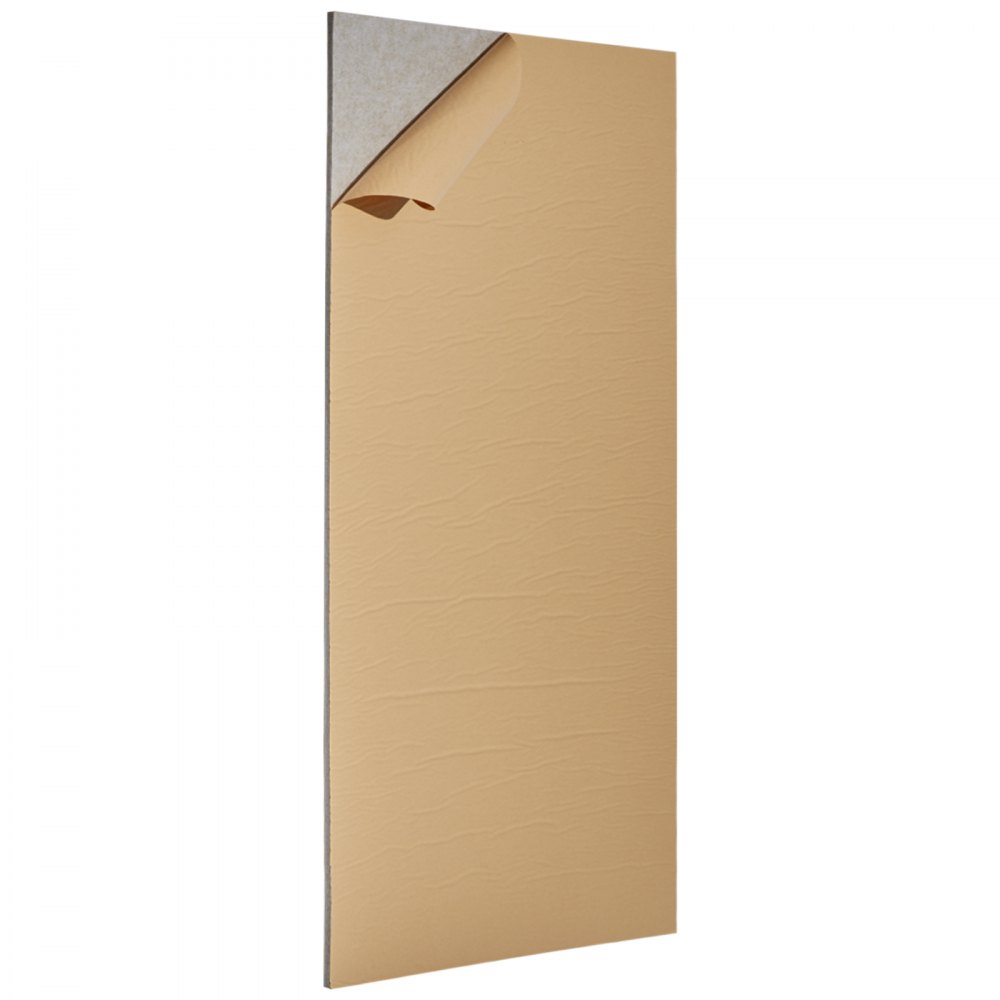 Pack de 5 panneaux acoustiques avec ruban adhésif, panneaux en mousse insonorisée 1200x600x10 m, panneaux muraux acoustiques en fibre de polyester, pour maison, studio, bureau, théâtre, chameau
