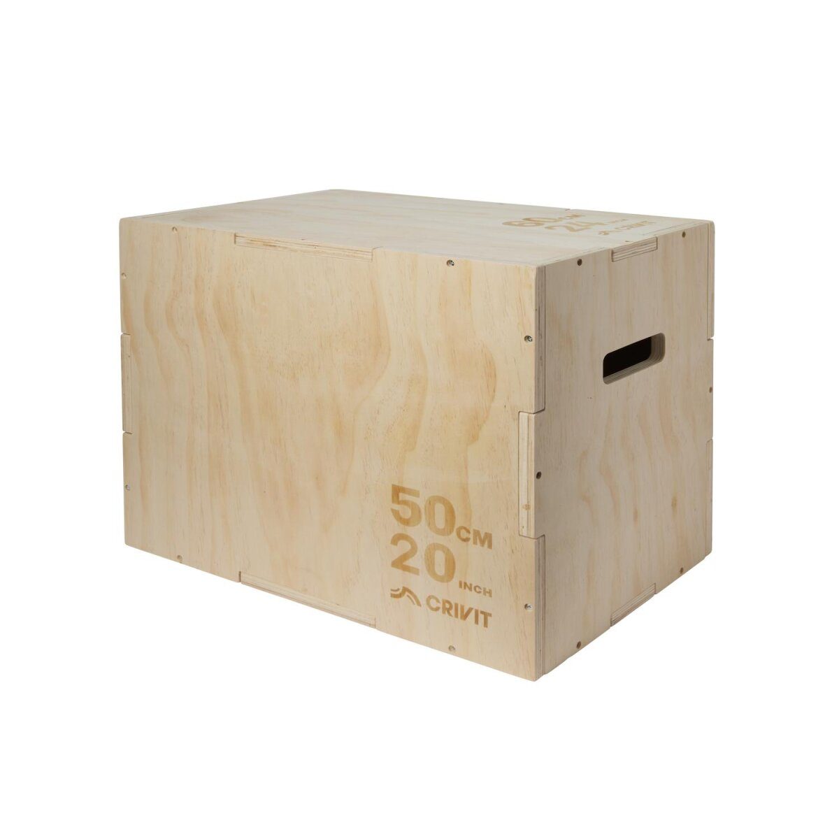 Boîte de saut en bois CRIVIT Plyobox