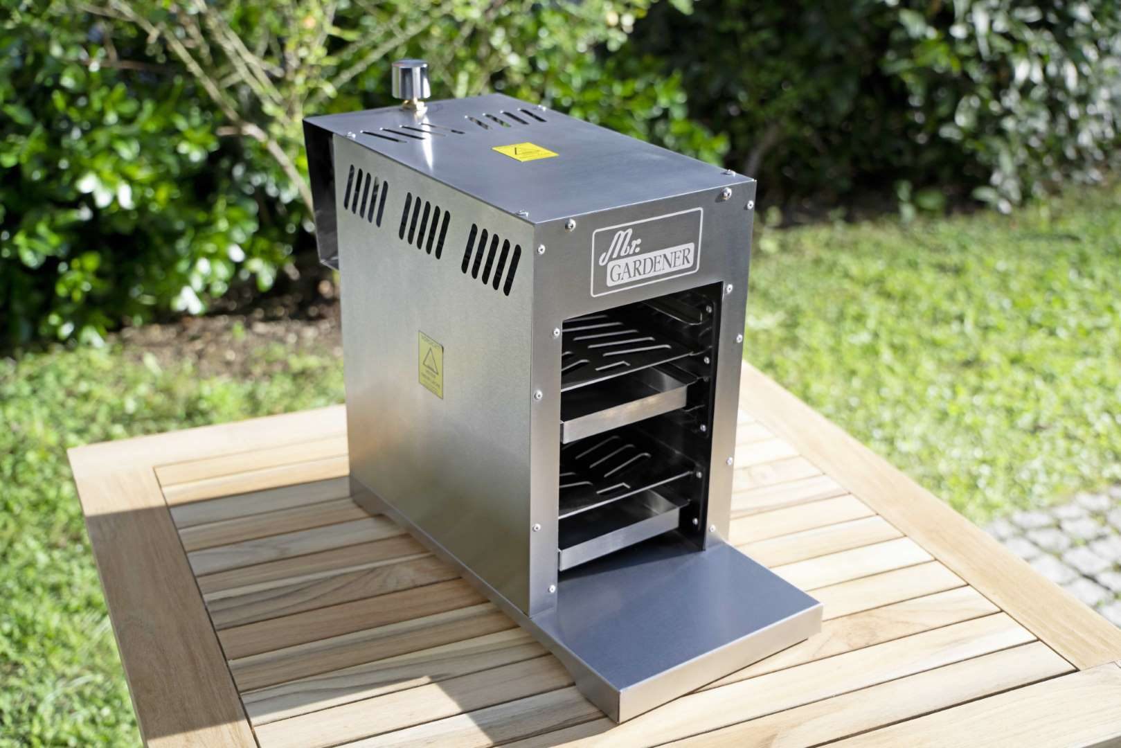 Gasgrill Steak Grill Norfolk, Edelstahl, 800°C Oberhitze, BBQ, Rindfleisch