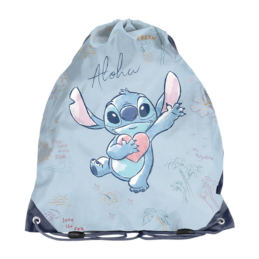 Stitch Shoe Bag – Blue Aloha